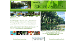 Desktop Screenshot of christovaltx.com