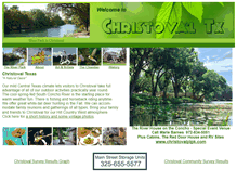 Tablet Screenshot of christovaltx.com
